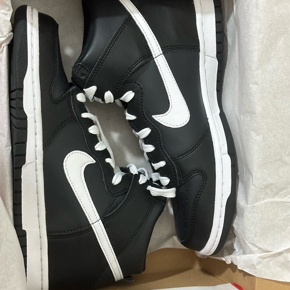 GS dunk Hi Anthracite White